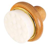 STOBAZA Spazzola Per Doccia Legno Con Setole Morbide Scrub Esfoliante Per Massaggio Corpo e Schiena Accessorio Relaxante Per Pulizia e Benessere Durante Bagno