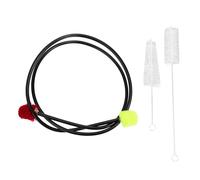 STOBAZA Spazzole Multifunzionali 3 Pezzi per Pulizia Tromba e Trombone, Setole Durevoli, Kit per Strumenti a Fiato, Adatto per Bocchino e Pistoni