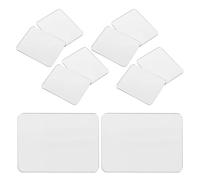 STOBAZA Specchio Adesivo per Telefono 10 Pezzi Specchio Acrilico Autoadesivo 4X5 CM per Custodia Smartphone Accessorio Portatile per Trucco e Ritocchi in Viaggio