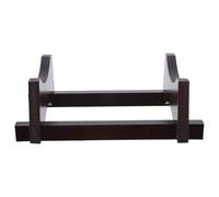 STOBAZA Supporto in Legno per Botte di Vino Marrone Base Robusta, Design Rustico ed Elegante per Dispenser di Bevande da Banco in Casa