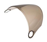 STOBAZA Visiera Casco in Pet Trasparente per Protettiva Antivento e Antisabbia Sostituzione Visiera Retro per Caschi Open Face