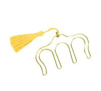 STOBOK 1 Clip Per Libro Musicale in Metallo Supporto Per Spartiti Per Pianoforte Morsetto Per Pagine Di Libri Colore Dorato Per Una Facile Lettura