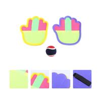 STOBOK 1 Set Design a mano Paddle Tennis Giocattolo Palla Toss and Catch Sport