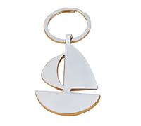 STOBOK 10pezzi Portachiavi Barcavela in Metallo Grazioso Portachiavi Forma Di Barca Vela Resistente e Durevole Come Regalo Creativo Per Amici e Familiari