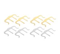 STOBOK 2 Set Di Fermagli Per Carta Musicale Fermagli Per Pagine Di Libri Musicali Materiale Robusto Fermagli Per Libri Musicali Per Pianoforte Facile Lettura 4 Pezzi * 2