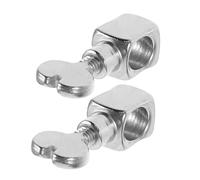 STOBOK 2pezzi Metal Needle Clips per Macchine da Cucire Accessori Resilienti e Multifunzionali per Cucitori Professionisti e Amatoriali Compatibili Macchine da Cucire e Moderne