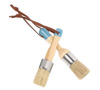 STOBOK 2pezzi Pennelli Tondi Per Pittura Artistica Multifunzione Setole Morbide Resistenti All Usura Pennelli Per Stencil e Uso Domestico