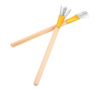 STOBOK 2pezzi Spazzola per Argilla Strumenti Modellazione Ceramica per Scolpire e Rimuovere per e Fai Te