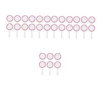 STOBOK 30 Pcs Score Board Lavagne Bianche Cancellabili Mini Aste Di Lavagna Bianca Lavagna Mini Lavagne Bordo Di Punteggio Bordo Di Scrittura In Bianco Studente Schiuma Rosso Bordo Di