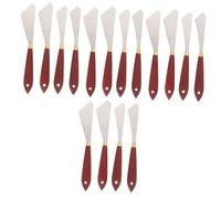 STOBOK 4 Set Di Raschietti Per Vernice Robusti E Leggeri Set Di Spatole Per Miscelazione Raschietti Per Pigmenti Pratiche Spatole Per Vernice Per Materiali Di Pittura Su Tela 4 Pezzi*4