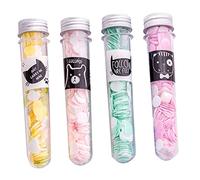 STOBOK 4pezzi Bagnoschiuma Profumato in Scaglie di Sapone Petali di Sapone per Lavaggio Corpo Scaglie di Monouso Portatile e Ecologico