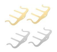 STOBOK 4pezzi Clip Per Spartiti Porta Spartiti in Materiale Di Clip Per Messaggi Per Promemoria Per Cancelleria Per Contenere Documenti e Pagine Musicali