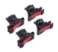 STOBOK 4pezzi Comandi Per Telefono Da Pulsanti Di Gioco Pulsanti Di Scelta Rapida Impugnatura Tasto Di Mira Joystick Per Sparatutto Nero e Rosso Compatibile Tablet e Dispositivi Mobili