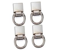 STOBOK 4pezzi Fibbia Metallo Per Borse e Valigie Chiusure Sostitutive Per Accessori Borse Design Elegante e Resistente Per Diy e Riparazioni