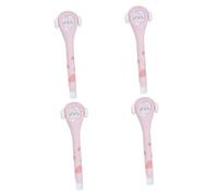 STOBOK 4pezzi Nastro Portatile Penna Per Scrittura Nastro Facile Da Usare Design Compatto Per Studenti e Ufficio Stile Animali Assortito