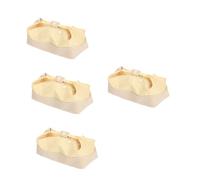 STOBOK 4pezzi Portapenne Capacità Astuccio Multifunzionale Per Cancelleria e Cosmetici Per e