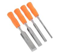 STOBOK 4pezzi Scalpelli Per Intaglio Legno Attrezzi Fai Te Con Impugnatura Ergonomica e Lame Affilate Per Progetti Di Lavorazione Del Legno