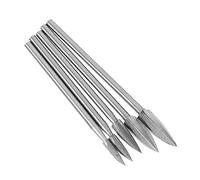 STOBOK 5pezzi Punte Per Incisione Per Lavorazione Del Legno Per Trapano Con Teste Per Fai Da Te e Intaglio Del Legno