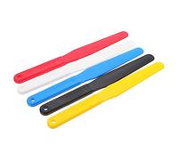 STOBOK 5pezzi Spatole Per Pittura Ad Olio in Plastica Resistente Con Manico Ergonomico Raschietti Per Miscela Colori e Stesura Vernice Utensili Artisti Facili Da Pulire e Uso Professional