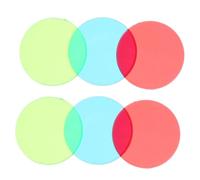 STOBOK 6 Pezzi Strumenti Di Ottica Fisica Chip Colorato Scheda Filtro Colore Scheda Didattica a Colori Filtrare Le Sovrapposizioni Colorate Filtro Luce Bambino Pellicola Sottile Plastica