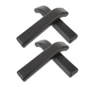 STOBOK Cuscinetti per Braccioli Sedia a Rotelle Set 4 Pezzi in Abs Resistenti All’usura Protezione Ergonomica Braccioli per Sedie Accessori Disabili e Sostituzione Facilitata