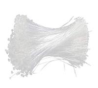 STOBOK Fascette Di Plastica Autobloccanti Per Etichettare Abbigliamento 8 Pollici 5000 Pezzi Perni Di Sicurezza Loop Per Appendere Tag E Elementi Di Fissaggio Per Scarpe Calze E Gioielli