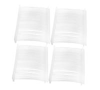 STOBOK Fermagli Per Etichette in Plastica Pp 5000 Pezzi Per Abbigliamento Facili Da Usare Per Calzini E Carte