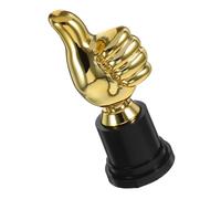 STOBOK Mini Trofei 1 Pollice in Premio Oro Mini Bomboniere Divertente Piccolo per Bomboniere Premi Concorsi