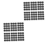 STOBOK Naselli Occhiali Da Naso 48 Paia Occhiali Bicchieri Naselli Antiscivolo Accessori Gommini Per Occhiali Naso