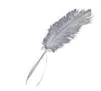 STOBOK Penna Di in Struzzo Da 40 Cm Con Strass E Fiocco in Nastro Perfetta Per La Firma Del Matrimonio