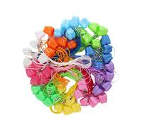 STOBOK Scatola Colorata di Stoccaggio Custodia per Bambini per Bambini Crollata Denti da Denti Collana Giocattolo per Bambini Porta Denti 20Pcs