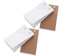 STOBOK Set Di Quaderni Da Lavoro - 4 Pezzi Con Pagine Rimovibili Blocco Note Portatile Per Ufficio Per Diario Pianificazione E Viaggi