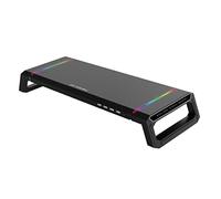 STOBOK Supporto per Monitor del Computer Elevatore per Monitor Scaffale Portaoggetti Supporto di Stoccaggio Versatile