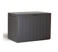 Stoccaggio all'aperto Prosperplast Boardebox 190 litri Cassetta da giardino in plastica da 190 litri di colore ocra scuro 78 x 43,3 x 55 cm