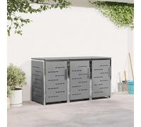 Stoccaggio contenitore a ruote Acciaio Inox Grigio