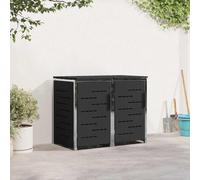Stoccaggio contenitore a ruote for 2 Bins 240L Acciaio Inox
