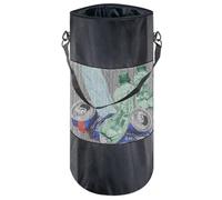 Stoccaggio dei rifiuti della Barca - Cestino da Barca pontone Riutilizzabile - Borsa Impermeabile, Impermeabile e Pieghevole con Cinghie Regolabili | Ideale per Avventure di, banco di Sabbia