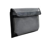 Stoccaggio per arti - autoadesivo portatile - 34,8 x 24,9 x 3,0 cm Chiusura con gancio e anello per strumenti | per esche e mulinelli, attrezzatura e trasporto marittimo, grigio, Consulte la