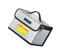 Stoccaggio sicuro schermato della costruzione della borsa di trasporto della batteria a prova di fuoco della borsa a prova di fuoco per gli appassionati di doppio strato del tessuto