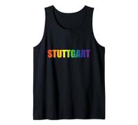 Stoccarda Orgoglio Parata Arcobaleno Queer Gay CSD Lesbiche LGBTQ Canotta