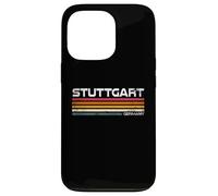 Stoccarda Retro Design Monaco di Baviera Stoccarda Baden Württemberg Custodia per iPhone 13 Pro