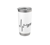 Stoccarda Skyline Battito del Cuore Germania Amo Stuttgart Bicchiere termico in acciaio inox doppia parete