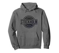 Stoccolma Svezia - Ufficiale Stockholm Sverige Felpa con Cappuccio