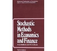 Stochastic Methods in Economics and Finance: Volume 17