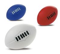STOCK 10 PEZZI Palla Pallone da rugby antistress anti stress 0NJ8