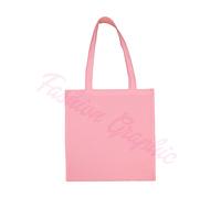 STOCK 10 SHOPPER BORSA DELLA SPESA COTONE 38X42 CON MANICI LUNGHI 140G/MQ
