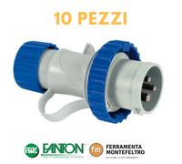 STOCK 10 SPINE INDUSTRIALI fanton FME "ARGO" IP67 2P+T 16A 200-250V 6h art 70140