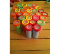 stock 10 Tubetti colorati bolle di sapone GIOCO estate bambini disegno nido