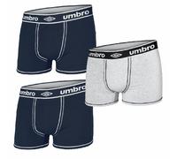 Stock 3 paia BOXER uomo UMBRO pack mutande cotone elasticizzato TOOCOOL 714-716