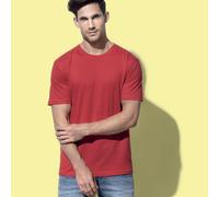 STOCK 3 pezzi STEDMAN T-shirt ADERENTE manica corta UOMO in 9 COLORI #